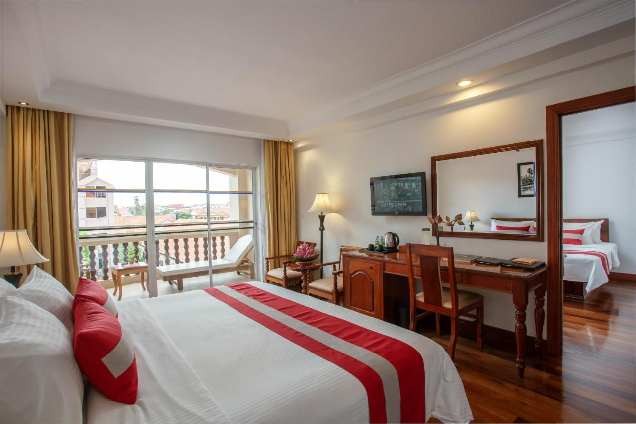 อินทรเทวี อังกอร์ Hotel เสียมราฐ ภายนอก รูปภาพ