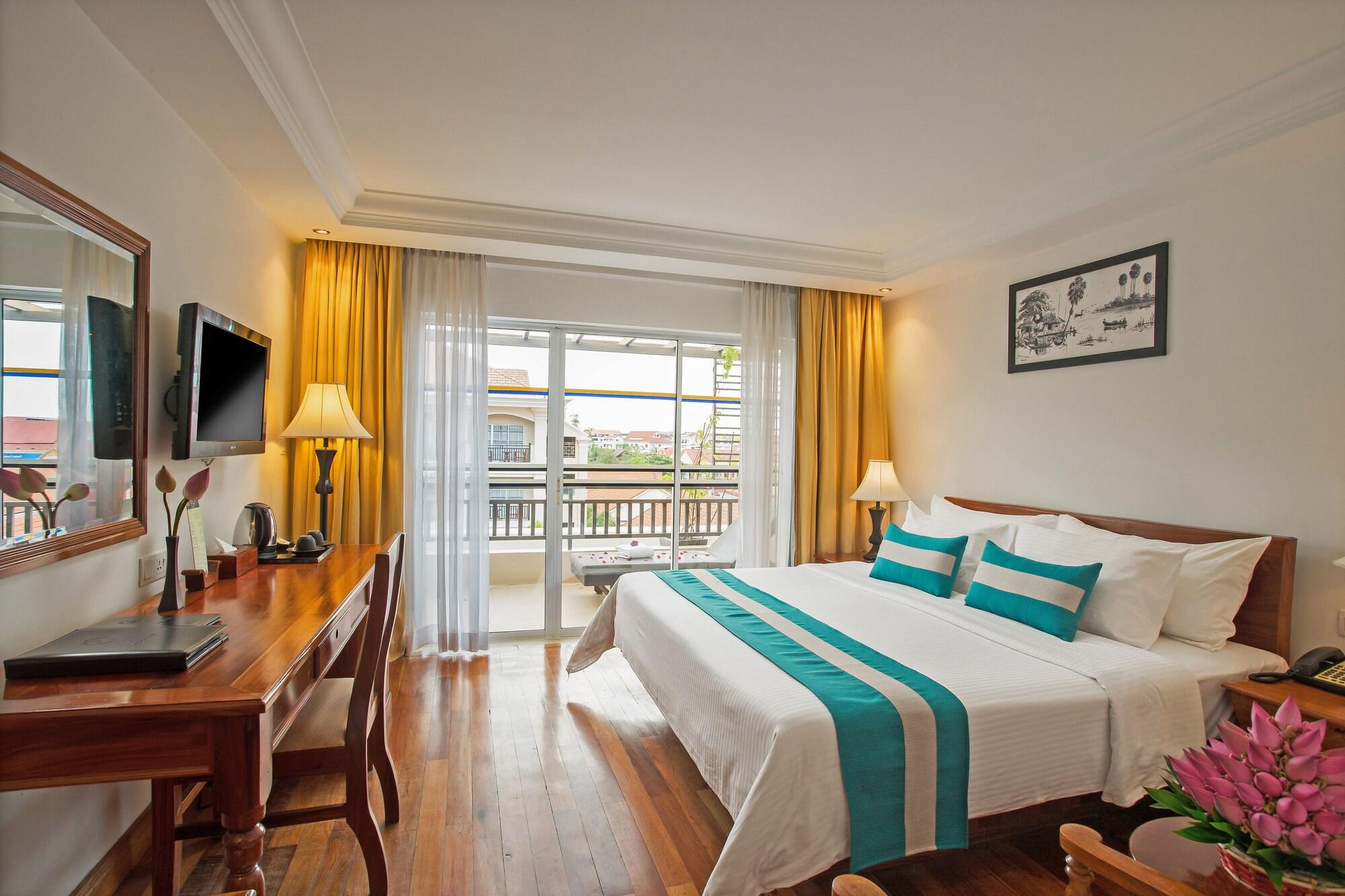 อินทรเทวี อังกอร์ Hotel เสียมราฐ ภายนอก รูปภาพ