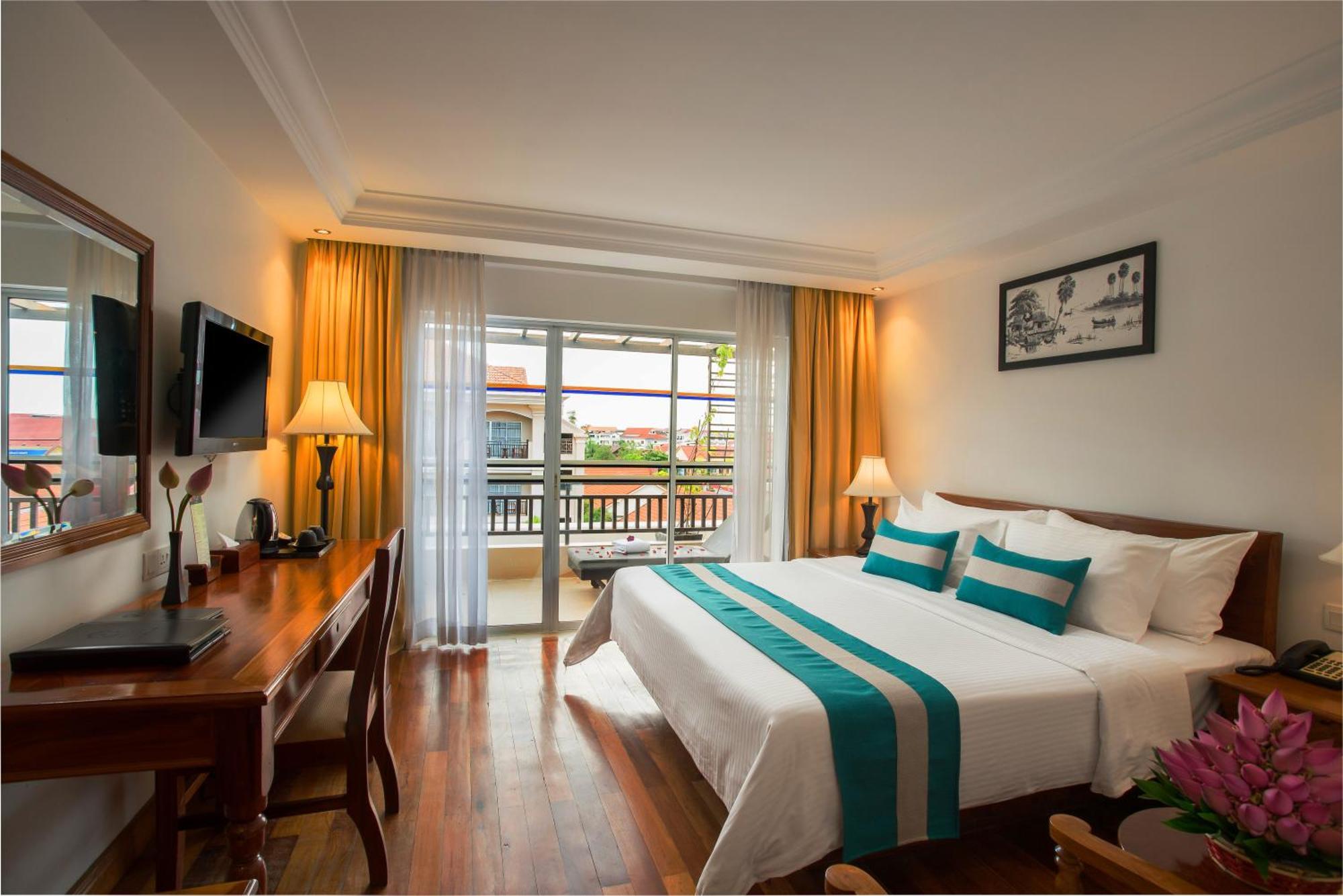 อินทรเทวี อังกอร์ Hotel เสียมราฐ ภายนอก รูปภาพ